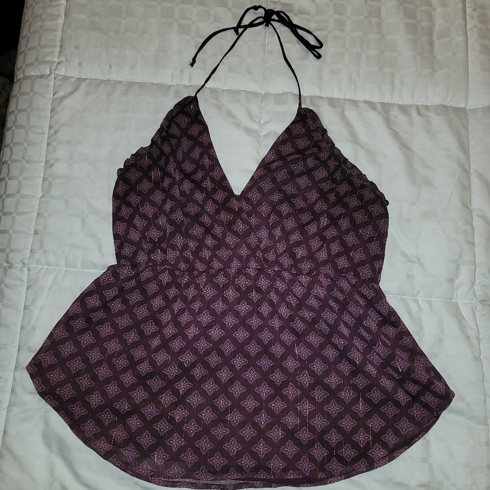 Wild Pearl halter top